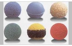 胶球，海绵胶球，海绵剥皮胶球，剥皮胶球，金刚砂胶球